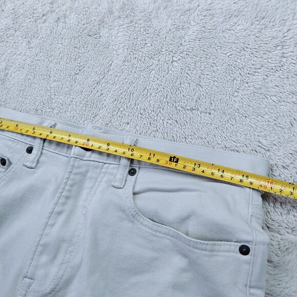 GAP Gapflex Slim Jeans Men's 31x32 Off White Stretch Comfort Preppy NWOT - Picture 8 of 11
